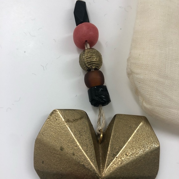 Shayne Fox Cast Bronze Heart Talisman - Picture 3 of 4